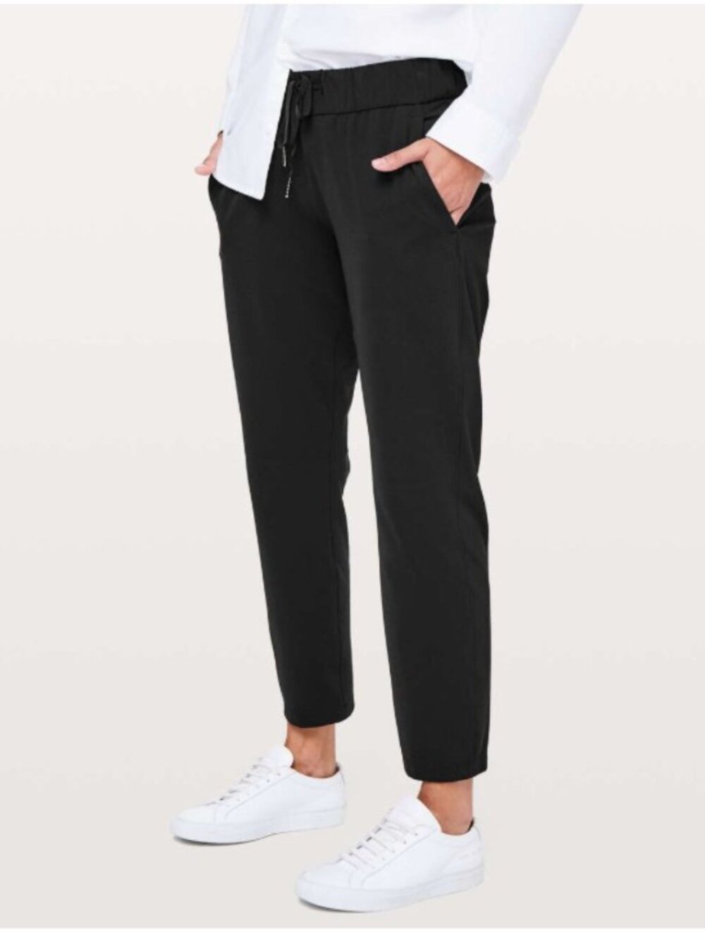Lululemon On the Fly Pant 28" Black Sz 8